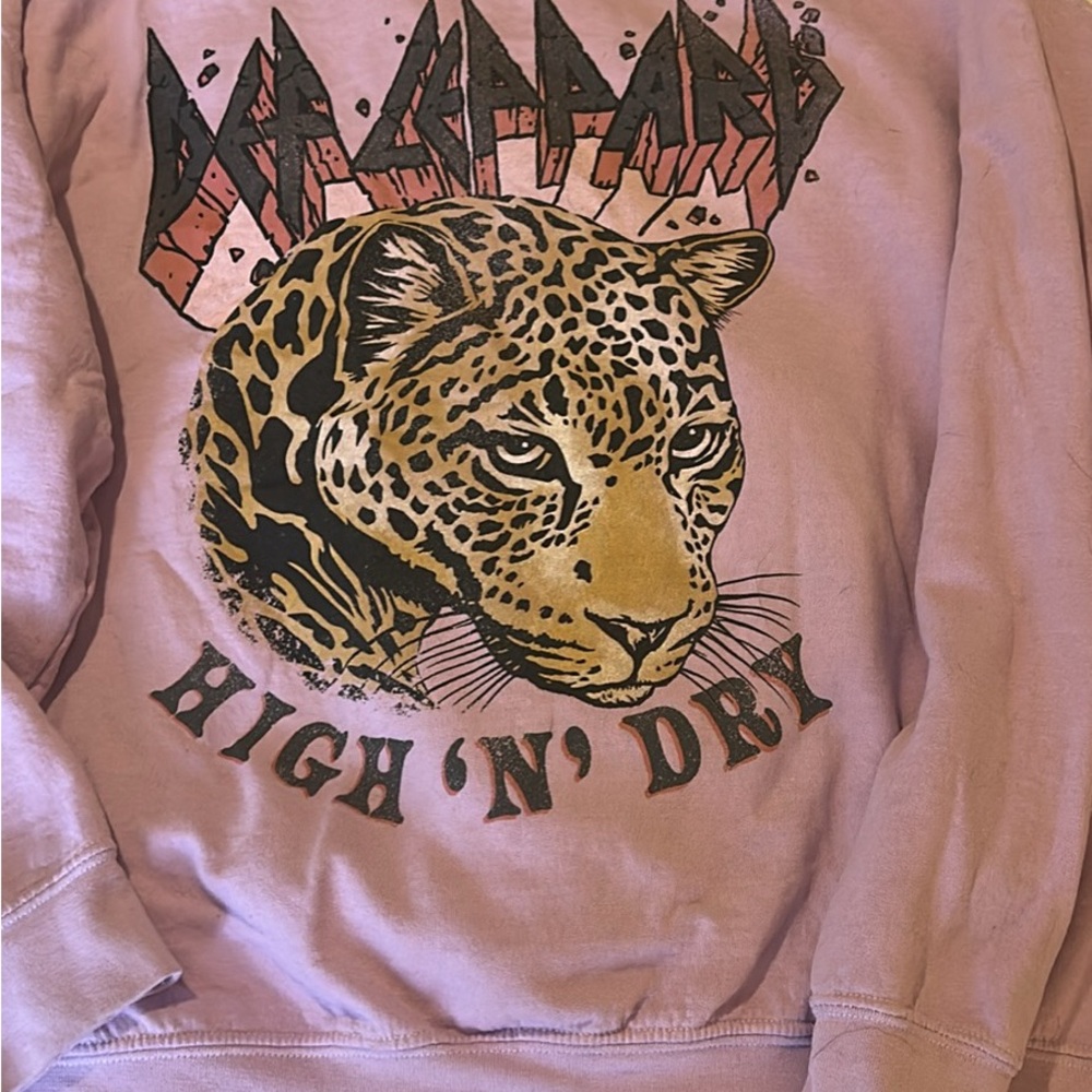 Pink Graphic Sweatshirt